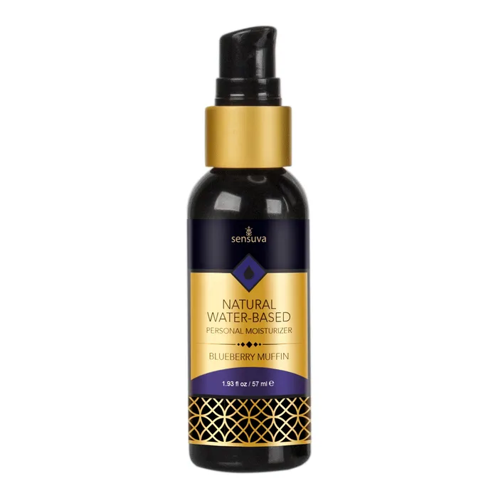 Sensuva Sexual Health Wellbeing Natural WaterBased Personal Lubricant 193 Fl Oz Blueberry Muffin Sensuva Sexual Health Wellbeing Natural WaterBased Personal Lubricant 193 Fl Oz Blueberry Muffin