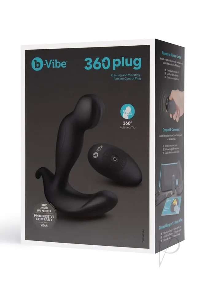 Anal Le Wand BVibe 360 Plug Rechargeable Silicone Rotating and Vibrating Kwith Remote Anal Plug Anal Le Wand BVibe 360 Plug Rechargeable Silicone Rotating and Vibrating Kwith Remote Anal Plug