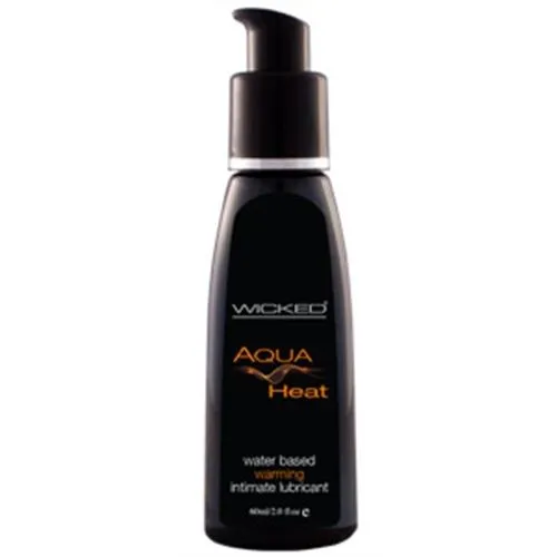 Lubricants Wicked Sensual Care Aqua Heat Water Based Warming Senstion Lubricant 2 Oz Lubricants Wicked Sensual Care Aqua Heat Water Based Warming Senstion Lubricant 2 Oz