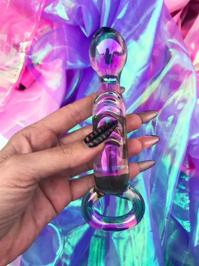 hello.kinky.999 Dildos | 💦 Clear Holographic Glass Dildo 💦 hello.kinky.999 Dildos | 💦 Clear Holographic Glass Dildo 💦