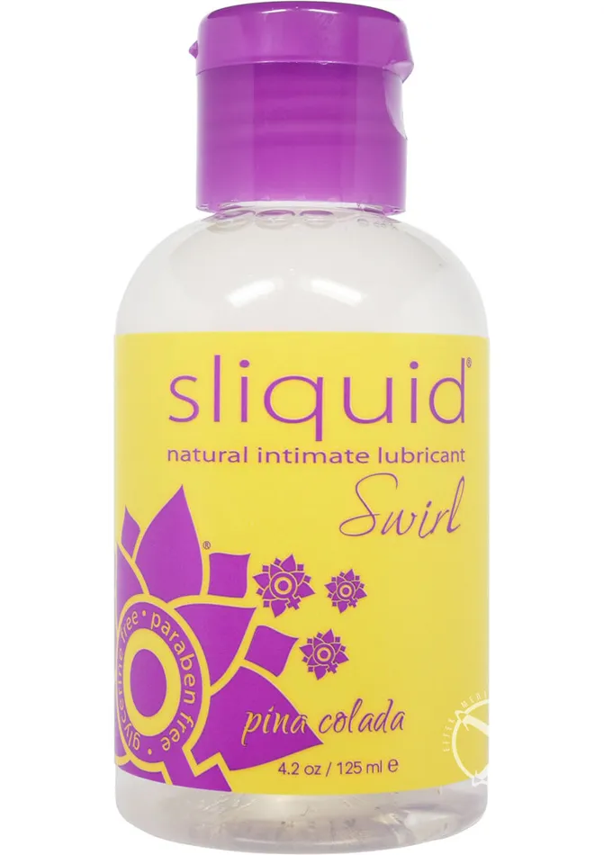 Lubricants Sliquid Sliquid Naturals Swirl Water Based Flavored Lubricant Pina Colada Lubricants Sliquid Sliquid Naturals Swirl Water Based Flavored Lubricant Pina Colada