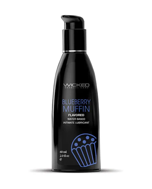 Lubricants Wicked Sensual Care Water Based Lubricant 2 oz Blueberry Muffin Wicked Sensual Care Lubricants Wicked Sensual Care Water Based Lubricant 2 oz Blueberry Muffin Wicked Sensual Care