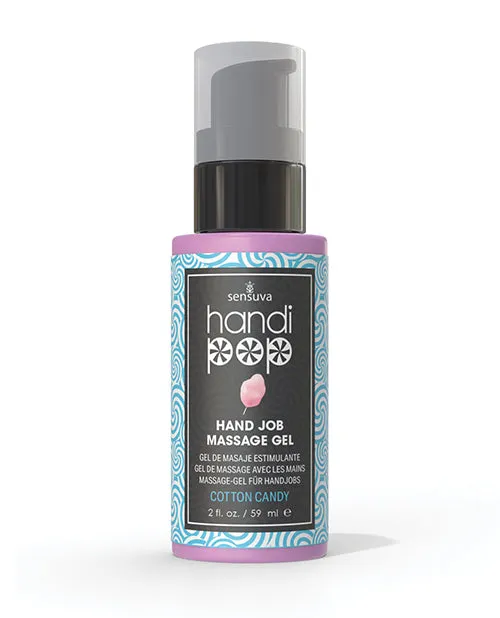 Sensuva Valencia Naturals Handipop Hand Job Massage Gel 2 oz Cotton Candy Enhancers Sensuva Valencia Naturals Handipop Hand Job Massage Gel 2 oz Cotton Candy Enhancers