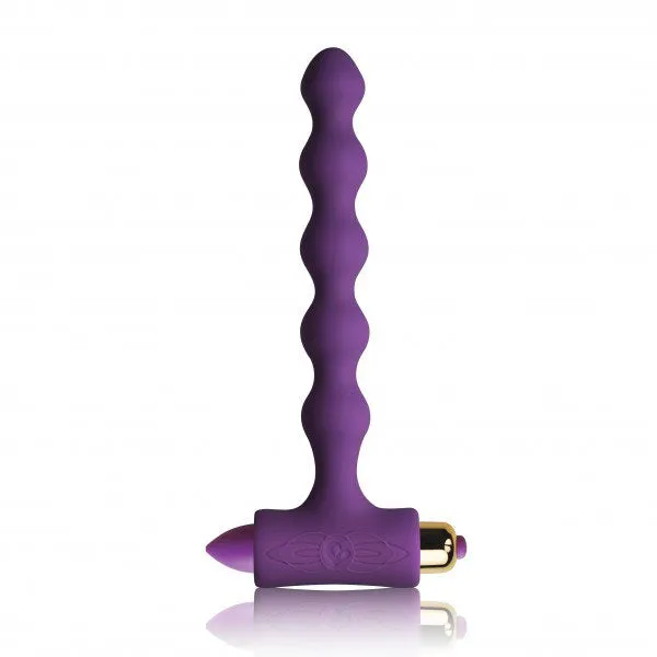 Anal Rocks Off Ltd Rocks Off Pearls Petite Sensations Purple Butt Plug