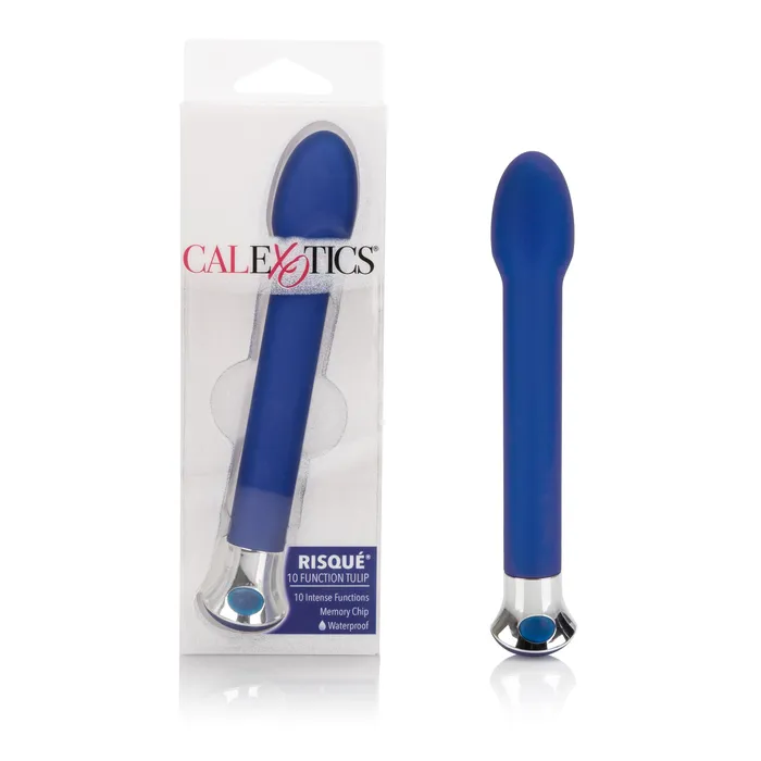 CalExotics 10Function Risque Tulip Blue Vibrators