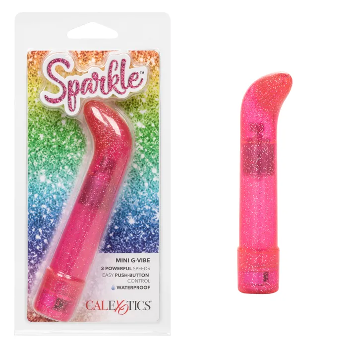 CalExotics Vibrators Sparkle Mini GVibe Pink