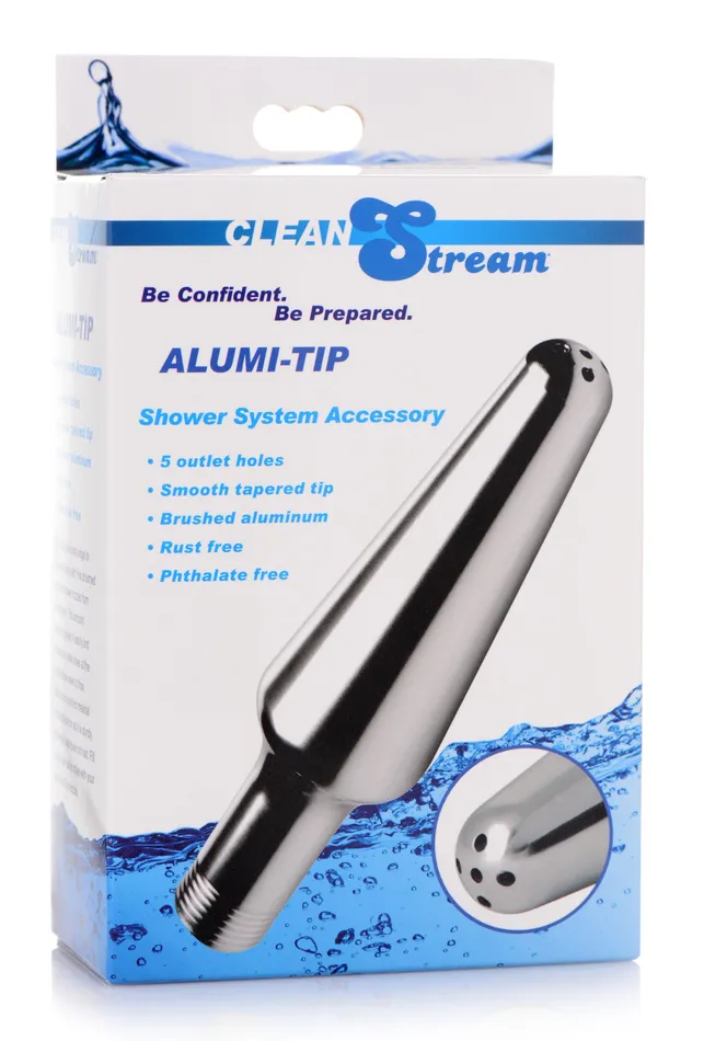 Cleanstream Male Sex Toys | Alumi Tip Shower System Enema Accessory Cleanstream Male Sex Toys | Alumi Tip Shower System Enema Accessory