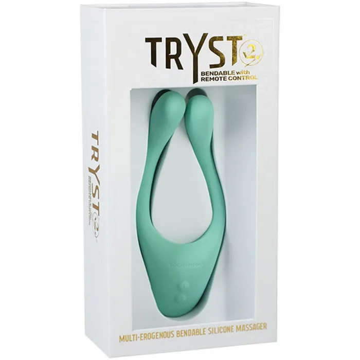 Doc Johnson Female Sex Toys Tryst V2 Bendable Multi Erogenous Zone Massager With Remote Doc Johnson Female Sex Toys Tryst V2 Bendable Multi Erogenous Zone Massager With Remote