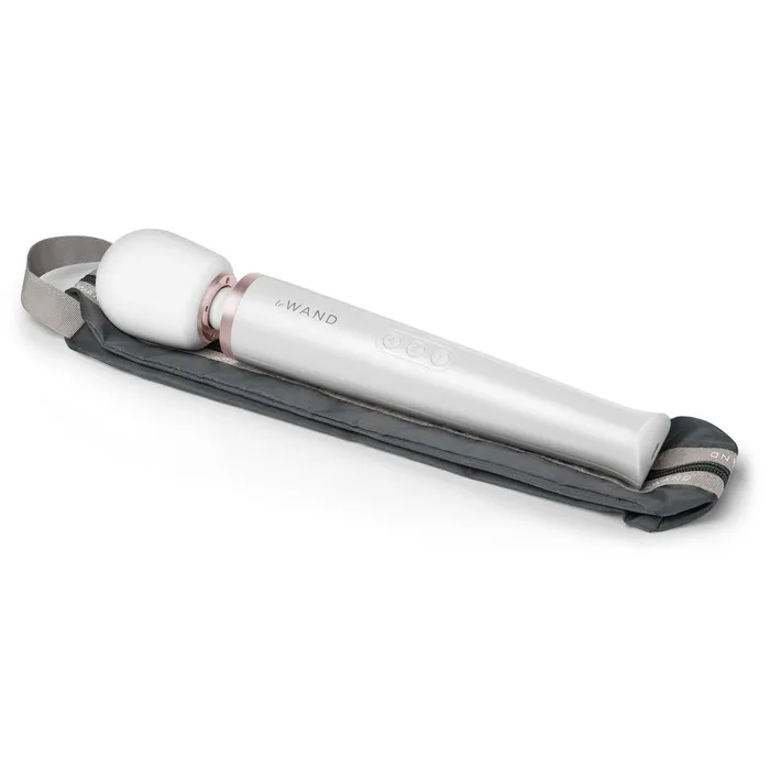 Female Sex Toys | Le Wand Pearl White Rechargeable AU Plug Massager - Le Wand