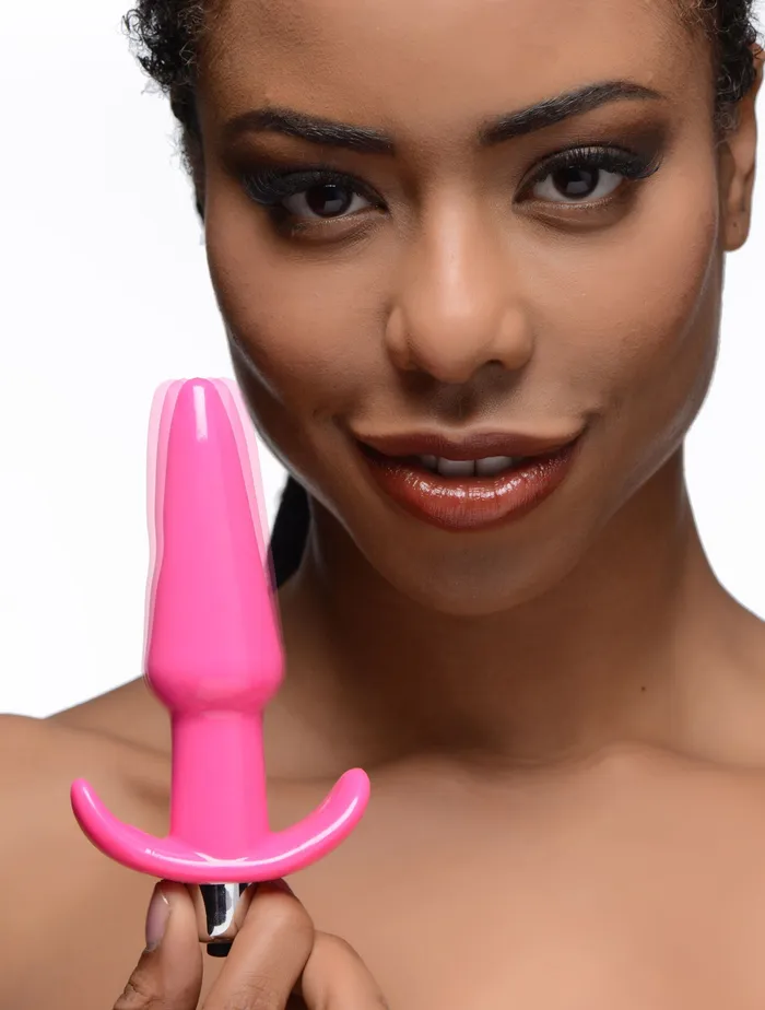 Frisky Male Sex Toys Smooth Vibrating Anal Plug