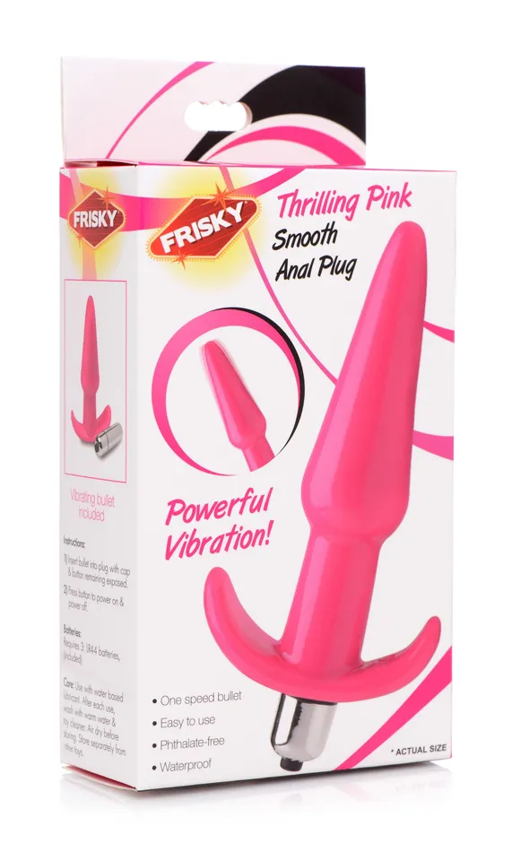 Frisky Male Sex Toys | Smooth Vibrating Anal Plug Frisky Male Sex Toys | Smooth Vibrating Anal Plug