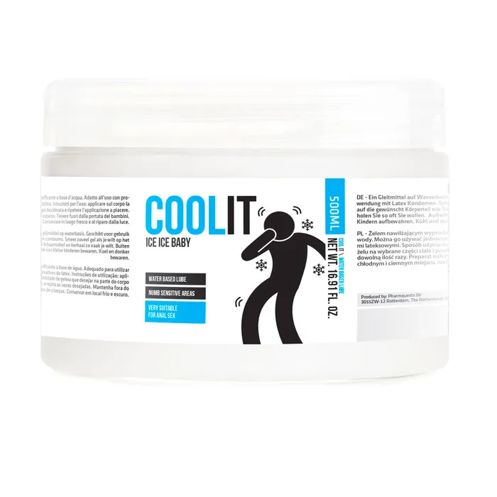 Lubricants Cool It Ice Ice Baby Lubricant 500 ml Shots Toys