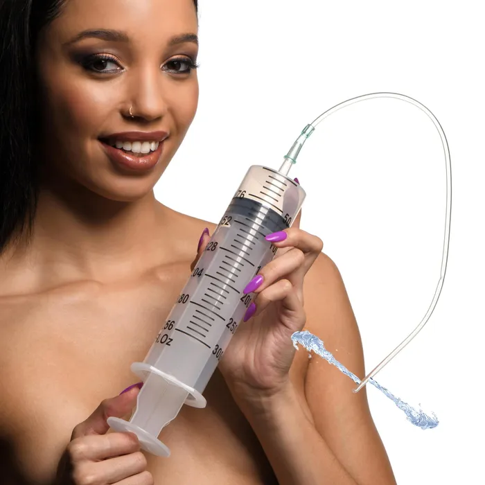 Male Sex Toys | Cleanstream Enema Syringe with Tube - 300ml