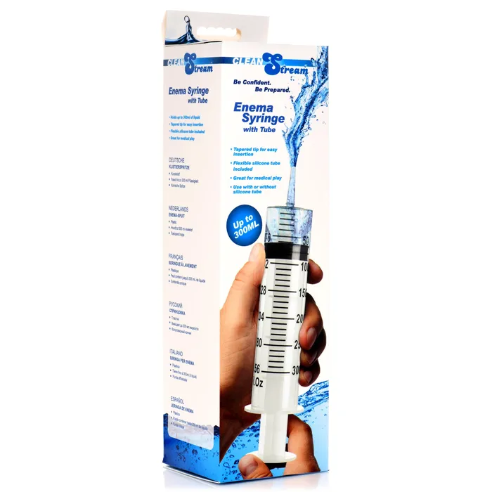 Male Sex Toys | Cleanstream Enema Syringe with Tube - 300ml