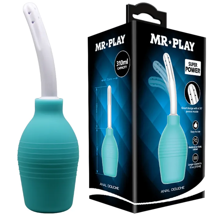 Mr Play Anal Douche Large 310ml Bulb Rectal Vaginal Cleaner Enema | Pretty Love Anal