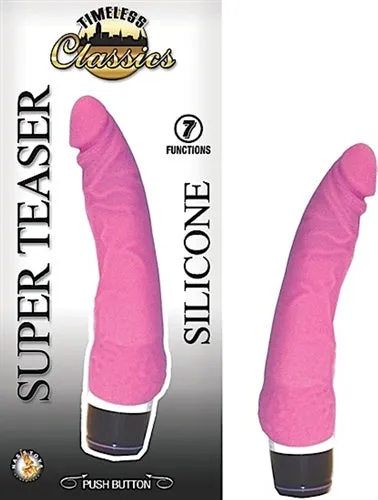 Nasstoys Vibrators Timeless Classics Collection Super Teaser Pink