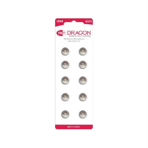 nsnovelties Dragon AG13 LR44 10 Pack Male Sex Toys