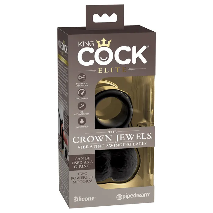 PipeDream King Cock The Crown Jewels Weighted Swinging Vibrating Balls | Dildos PipeDream King Cock The Crown Jewels Weighted Swinging Vibrating Balls | Dildos