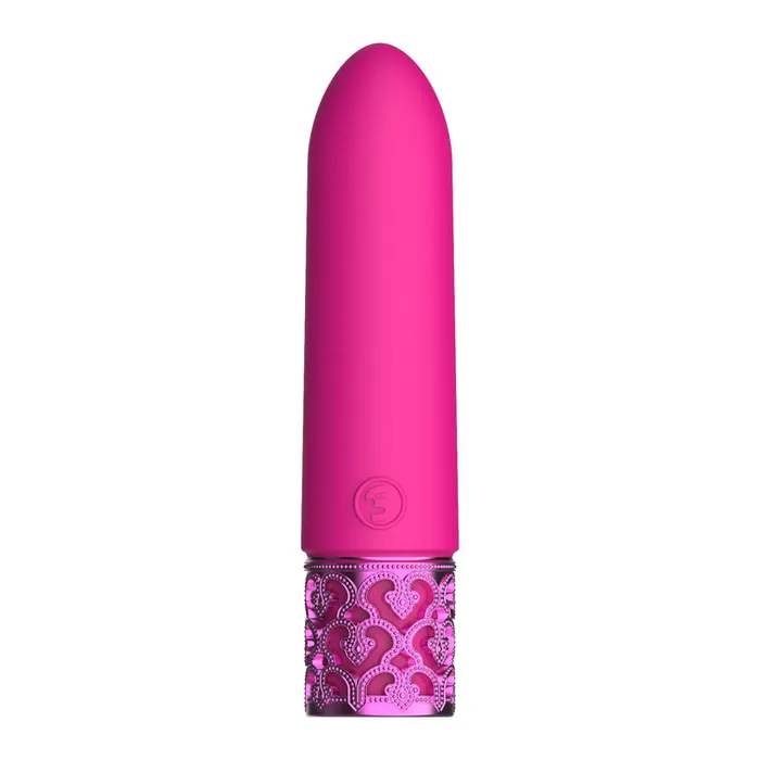 ROYAL GEMS Imperial - Silicone Rechargeable Bullet - Pink 10 cm USB Rechargeable Bullet | Shots Toys Female Sex Toys ROYAL GEMS Imperial - Silicone Rechargeable Bullet - Pink 10 cm USB Rechargeable Bullet | Shots Toys Female Sex Toys