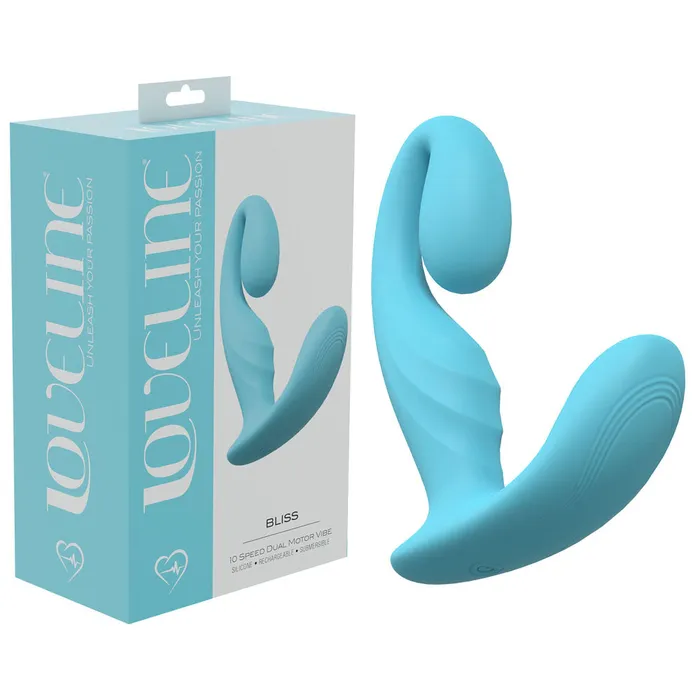 Shots Toys Vibrators LOVELINE Bliss Blue