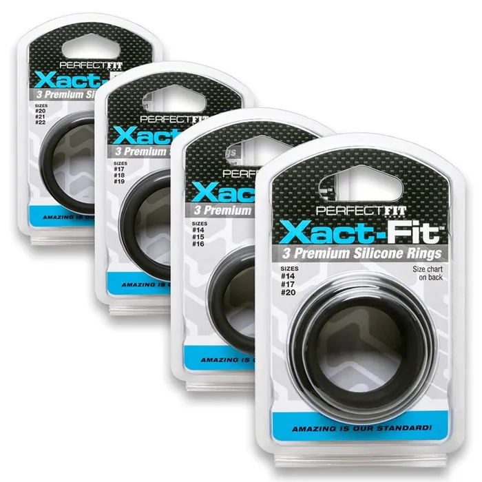 Xact-Fit Kit S-M (no.14, no.15, no.16) | Perfect Fit Vibrators