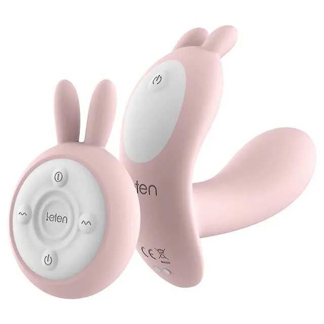 Female Sex Toys | Blissful Delirium Bunny Wireless Bluetooth Remote Control Strap On Panties 10 Speeds Smart Heating Vibrator Clitoris G-Spot Massager