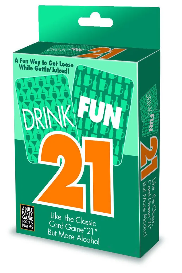 Little Genie Games | Drink Fun 21 - Adult Drinking and Party Game Little Genie Games | Drink Fun 21 - Adult Drinking and Party Game