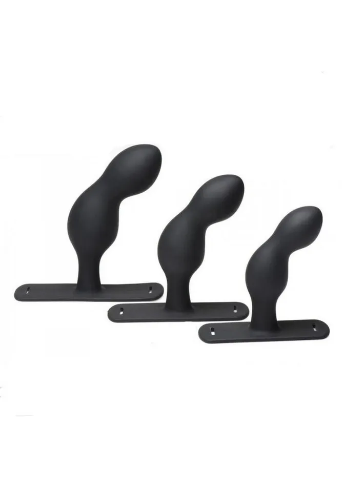 Master Series Male Sex Toys | Master Series P-Spot Plugger Trainer Silicone Anal
