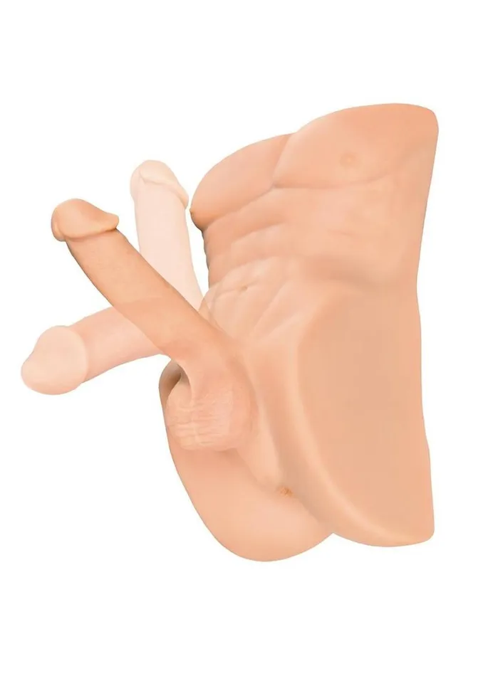 PDX Plus Male Sex Toys | Pdx Plus Perfect Ride Posable Male Masturbator