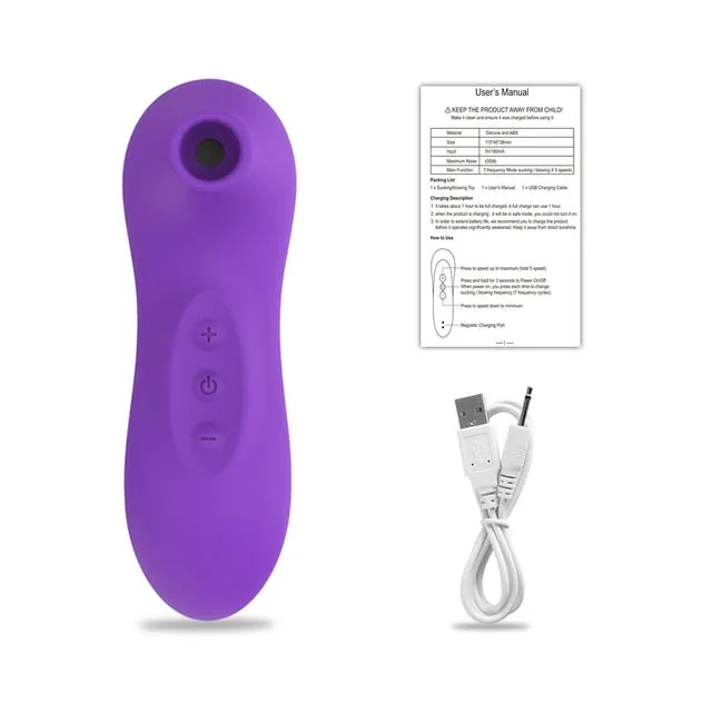 Pik A Pleasure Vibrators | Electric Clit Sucker