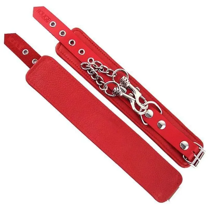 Rouge Garments Rouge Garments Wrist Cuffs Red Restraints