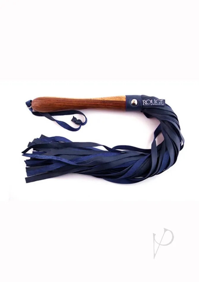 Rouge Rouge Wooden Handle Leather Flogger | Restraints