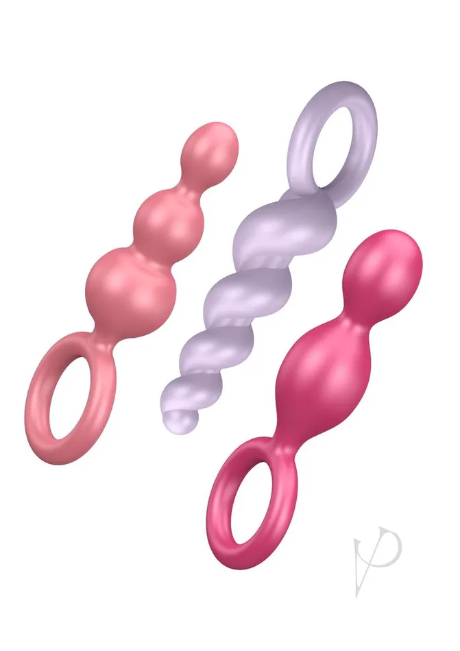 Satisfyer Satisfyer Plugs Colored Set Of 3 Anal