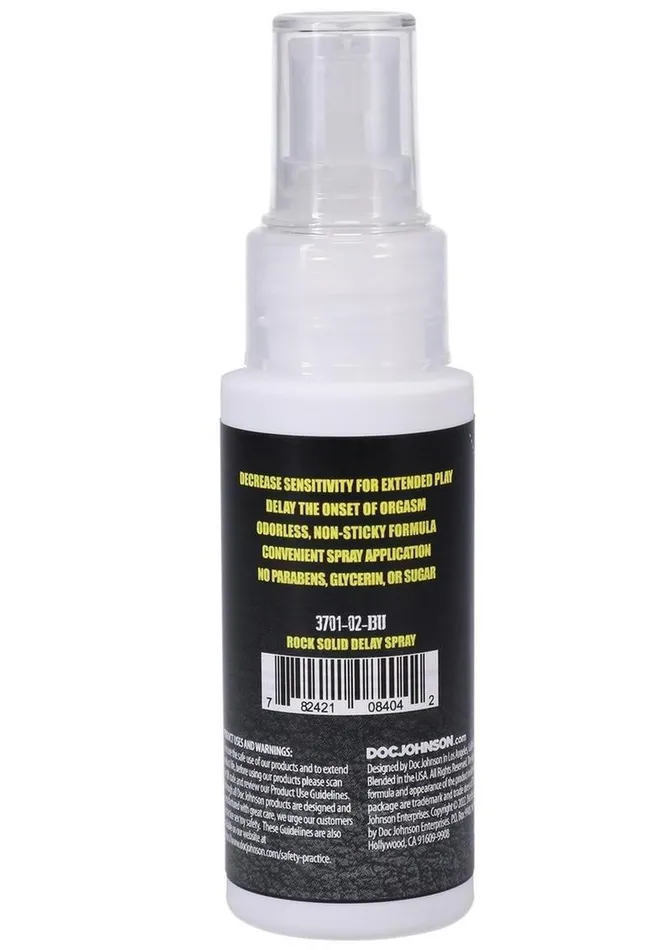 Vibrators | Rock Solid Rock Solid Delay Spray