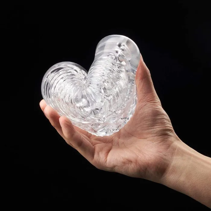 55 Clear Male Masturbator with Larger Accommodating Zone ADLTOYFUN Male Sex Toys