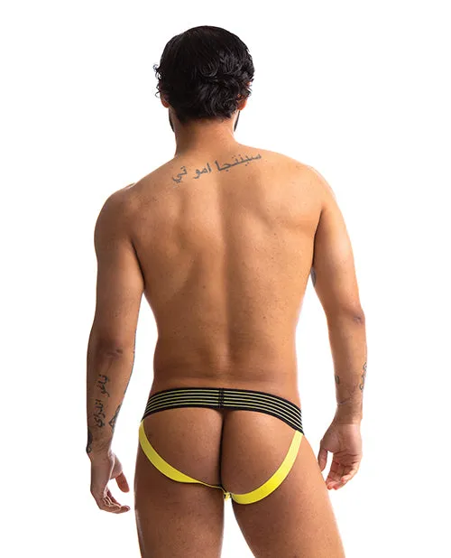 665 INC Vibrators 665 Rally Jockstrap L Yellow