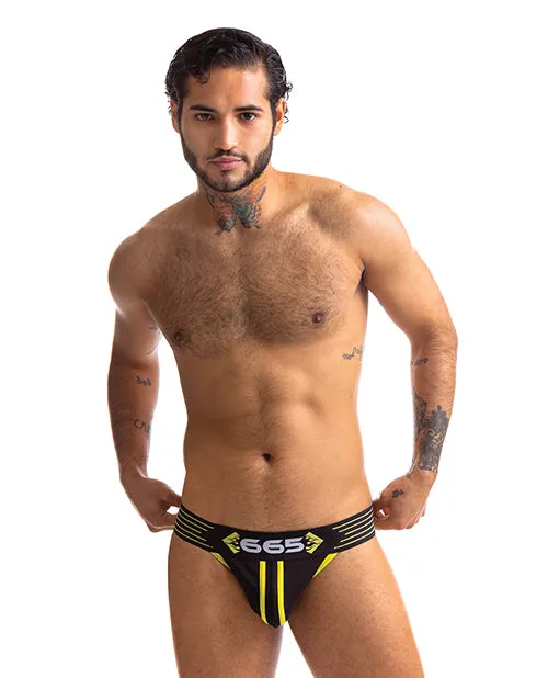 665 INC Vibrators 665 Rally Jockstrap L Yellow