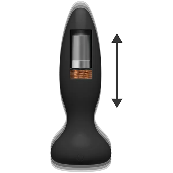 A Play Thrust Experienced Anal Plug Black Doc Johnson Anal