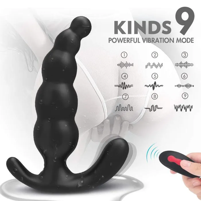 ADLTOYFUN Anal Long Beads Powerful Butt Plug