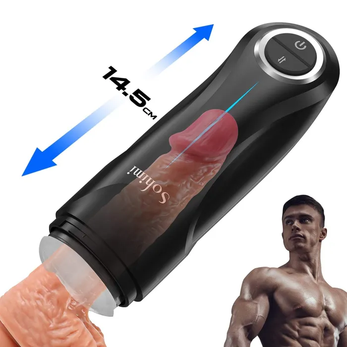 ADLTOYFUN ElizaHands Free Male Masturbator Male Sex Toys