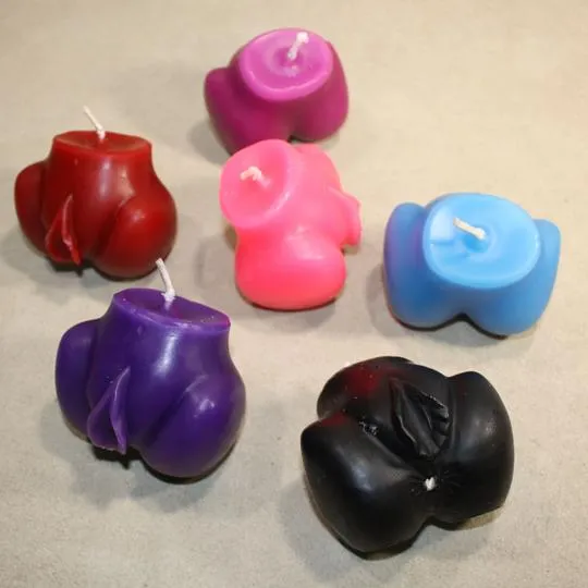 Agreeable Agony Vibrators Genital Candle Vulva