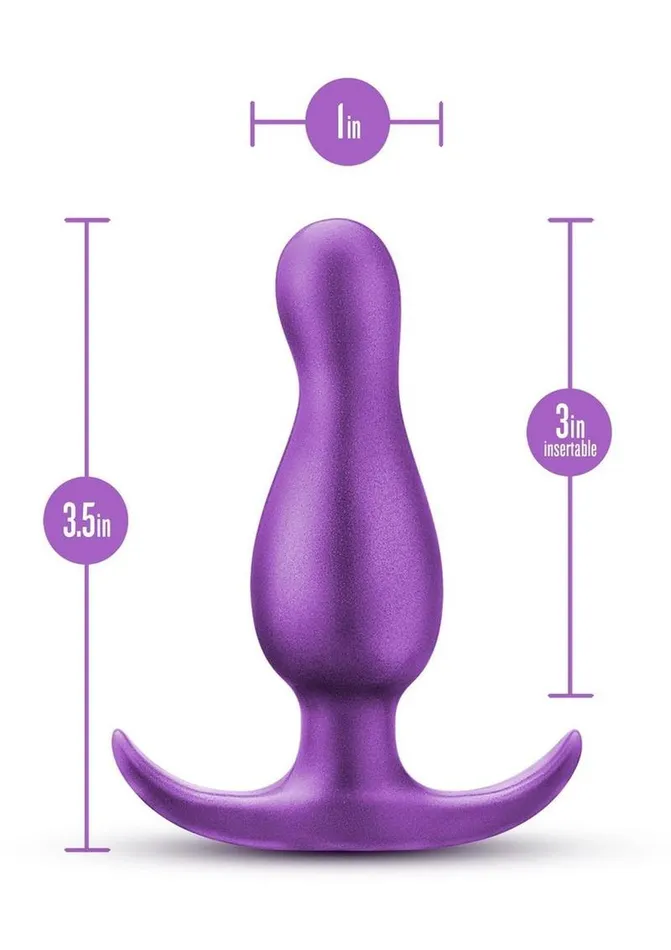 Anal Adventures Anal Anal Adventures Matrix Quantum Plug Silicone Anal Plug Galatic