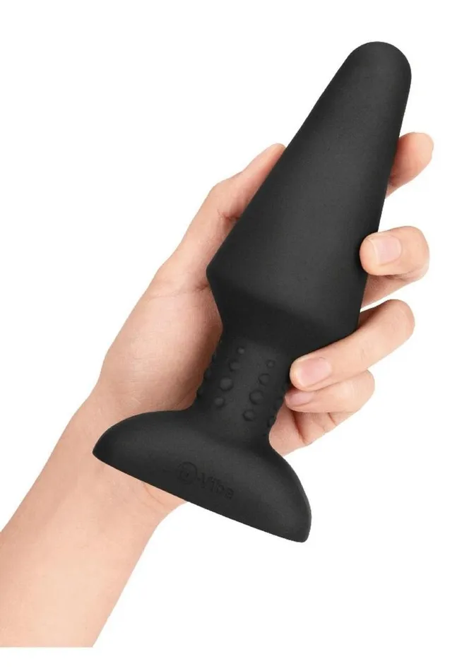 Anal BVibe Rimming Plug XL Rechargeable Silicone Anal Plug bVibe