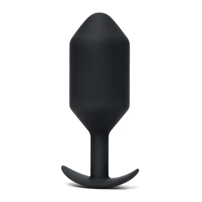 Anal bVibe Weighted Snug Plug 7 600 g Black Cotr INC