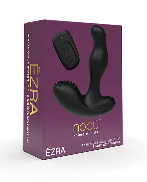 Anal Bodispa INC Nobu Xplore U Ezra Anal Vibrator Black