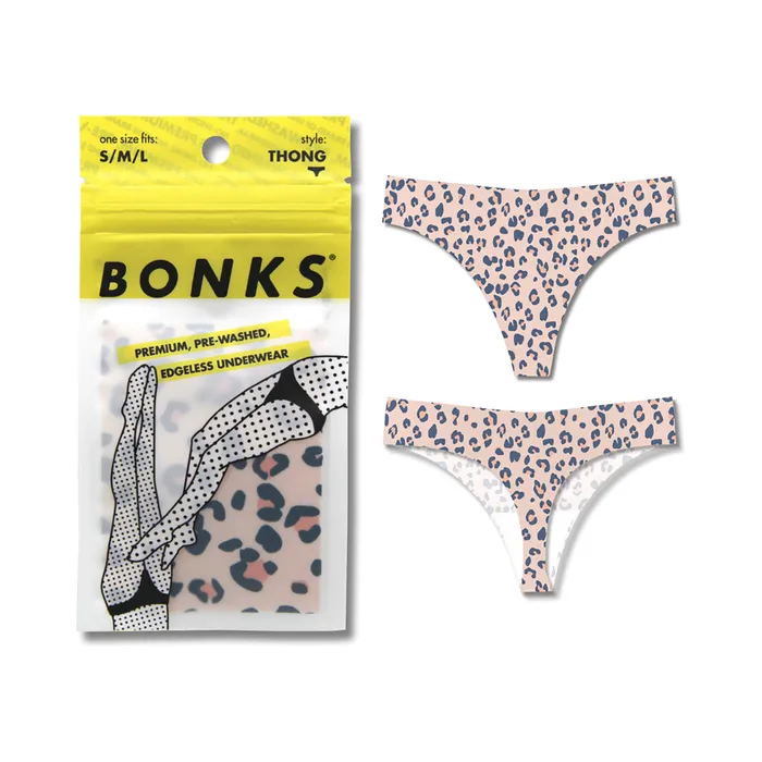 Anal Bonks Bonks Cats Out of the Bag Seamless Thong OS