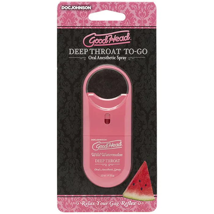 Anal Doc Johnson GoodHead Deep Throat Spray ToGo Anal Doc Johnson GoodHead Deep Throat Spray ToGo