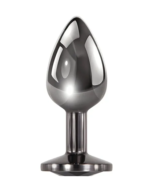 Anal Evolved Novelties INC Evolved Black Gem Anal Plug Small