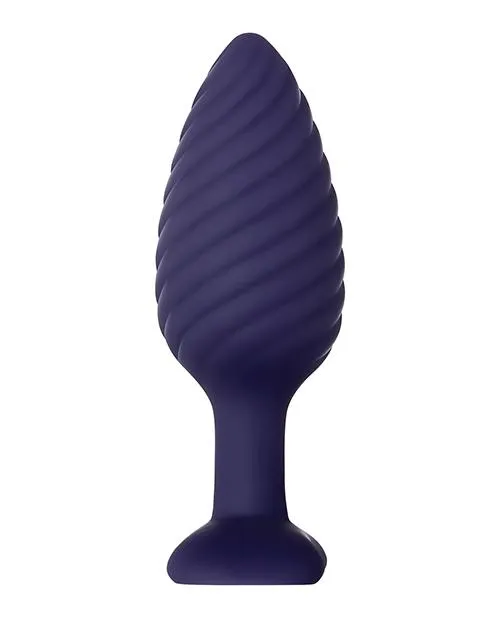 Anal Evolved Novelties INC Wicked Twister Rechargeable Anal Plug wRemote