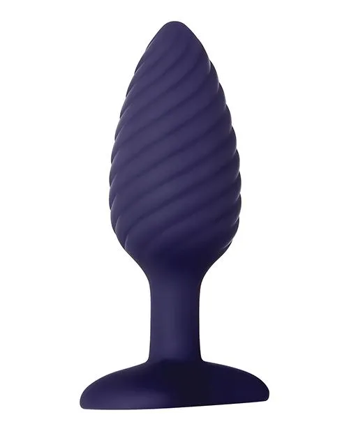 Anal Evolved Novelties INC Wicked Twister Rechargeable Anal Plug wRemote
